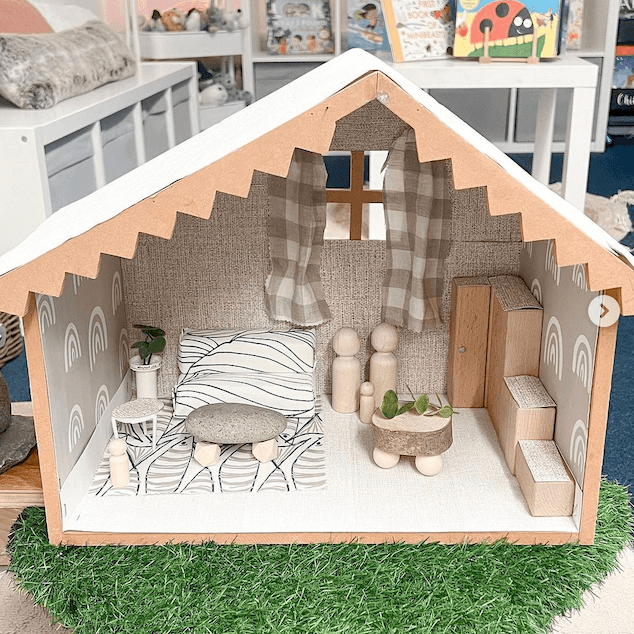 Instagram post of a Small World play house